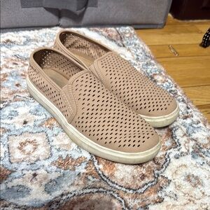 Sonoma Tan Flats with Perforated Design